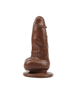 Фаллоимитатор реалистичный Chisa JUMBO JACK 6 на присоске, коричневый, 15 х 3.6 см - No Taboo