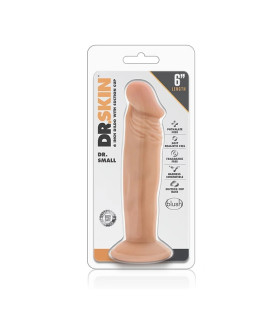 Фалоімітатор реалістичний Blush Dr Small 6 на присосці, бежевий, 16.5 х 3.8 см - No Taboo