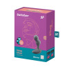 Анальный вибратор Satisfyer Deep Diver с приложением, серый, 11.2 х 4.3 см фото №2 — секс игрушки: Украина, NO TABOO