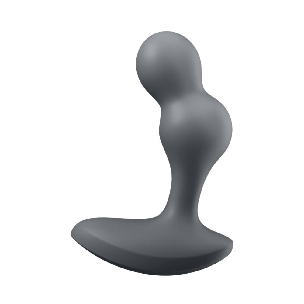 Анальный вибратор Satisfyer Deep Diver с приложением, серый, 11.2 х 4.3 см фото №3 — секс игрушки: Украина, NO TABOO