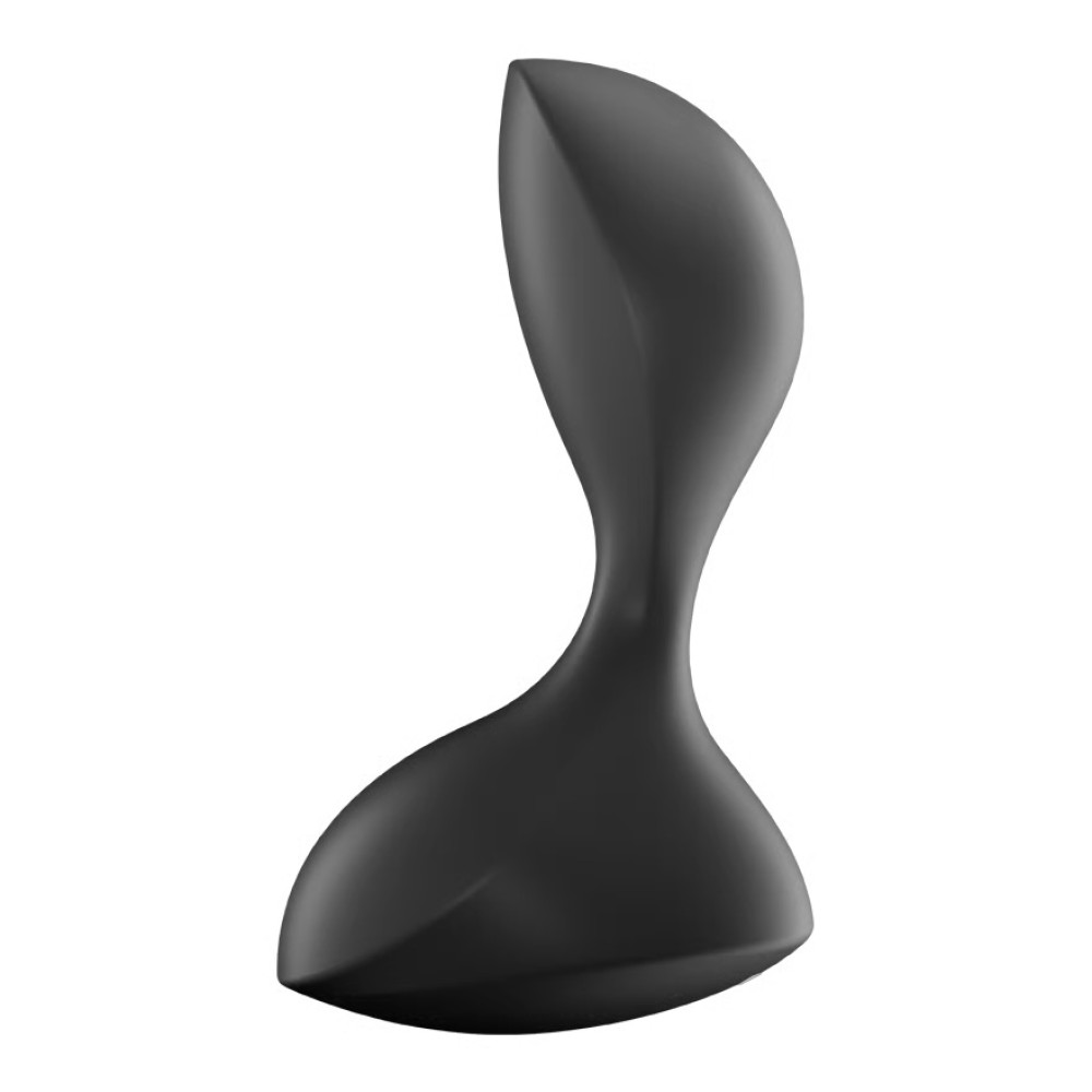 Анальный вибратор Satisfyer Sweet Seal с приложением, черный, 7 х 3.5 см фото №3 — секс игрушки: Украина, NO TABOO