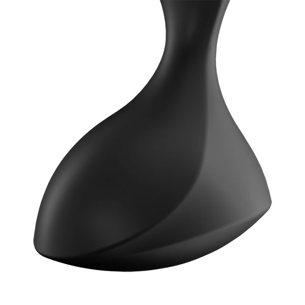 Анальный вибратор Satisfyer Sweet Seal с приложением, черный, 7 х 3.5 см фото №4 — секс игрушки: Украина, NO TABOO