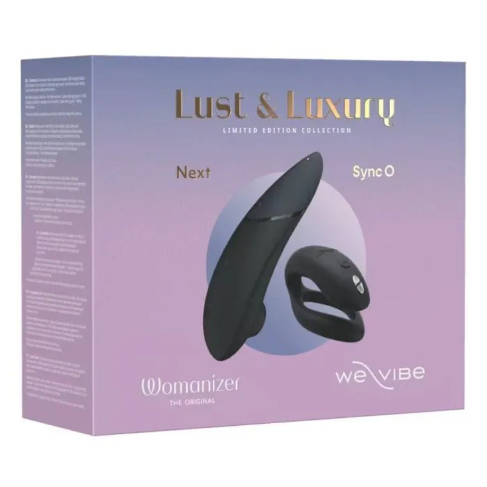 Набор Womanizer Lust & Luxury We-Vibe Sync O и Womanizer Next, черный фото №19 — секс игрушки: Украина, NO TABOO