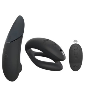 Набір Womanizer Lust & Luxury We-Vibe Sync O та Womanizer Next, чорний - No Taboo