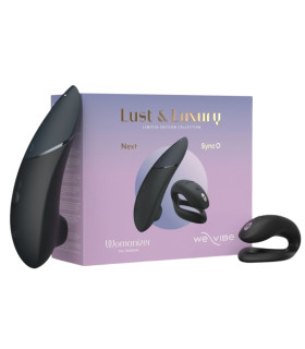 Набір Womanizer Lust & Luxury We-Vibe Sync O та Womanizer Next, чорний - No Taboo
