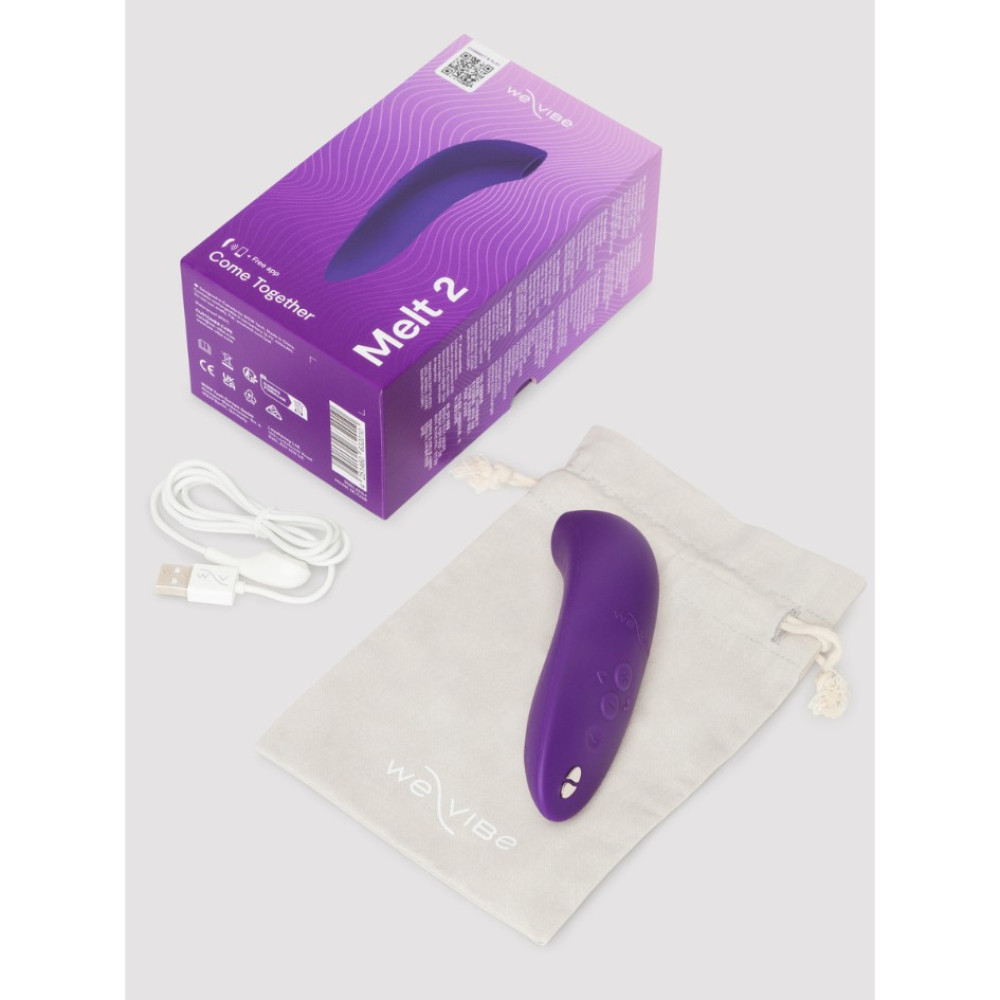 Вакуумный стимулятор We-Vibe Melt 2 для пар, фиолетовый фото №16 — секс игрушки: Украина, NO TABOO