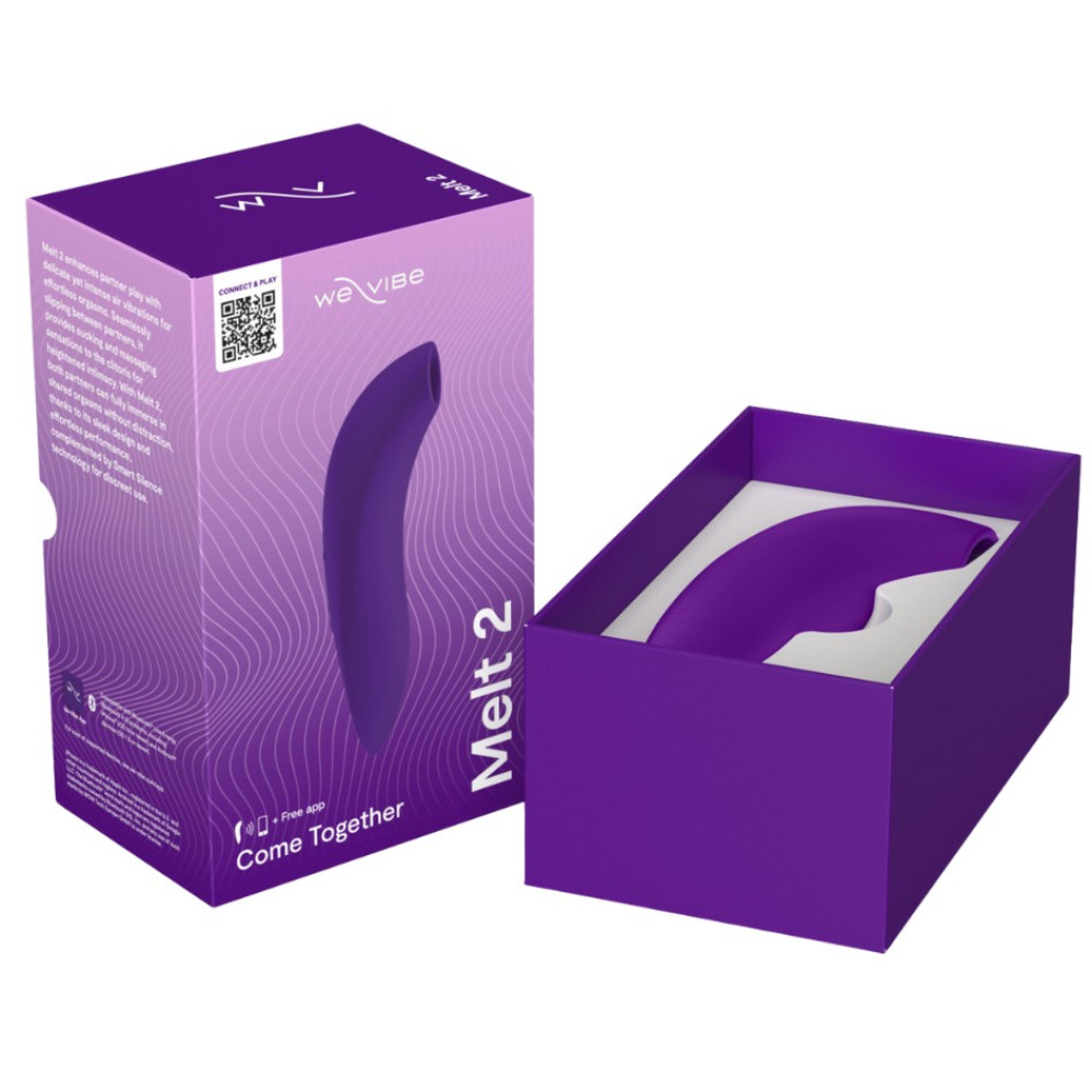Вакуумный стимулятор We-Vibe Melt 2 для пар, фиолетовый фото №23 — секс игрушки: Украина, NO TABOO