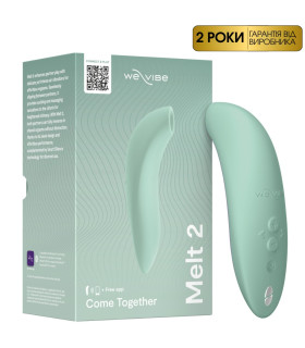Вакуумний стимулятор We-Vibe Melt 2 для пар, зелений - No Taboo