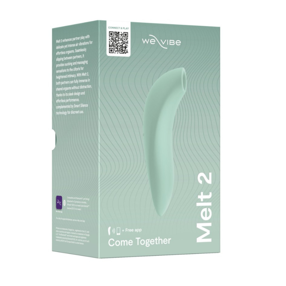 Вакуумный стимулятор We-Vibe Melt 2 для пар, зеленый фото №21 — секс игрушки: Украина, NO TABOO