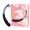 Фалоимитатор двусторонний Fifty Shades of Grey Sweet Pressure серебристо-чёрный, 21.5 см фото №1 — секс игрушки: Украина, NO TABOO