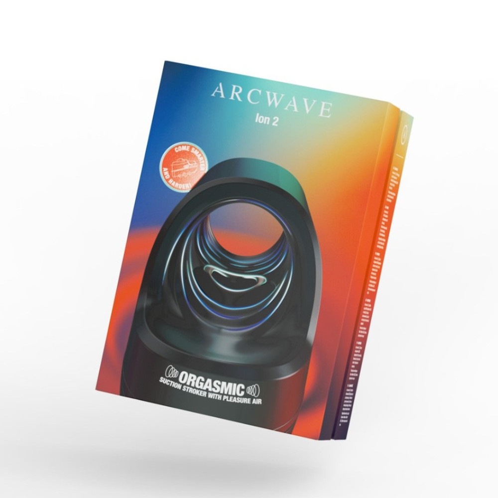 Мастурбатор с пульсацией Arcwave Ion 2 с чехлом, черный фото №30 — секс игрушки: Украина, NO TABOO