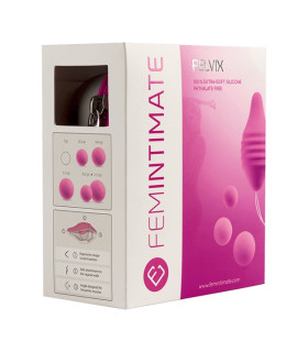Тренажер Кегеля Femintimate Pelvix Concept розовый, 6 х 3 см - No Taboo