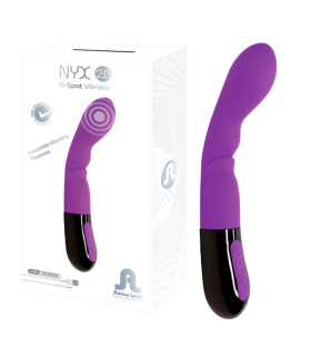 Вібратор вагінальний Adrien Lastic Nyx 2.0 для точки G, фіолетовий, 20.7 х 3.6 см - No Taboo