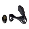 Вибро-насадка Adrien Lastic Gladiator F с пультом, чёрная, 11 х 3.6 см фото №1 — секс игрушки: Украина, NO TABOO