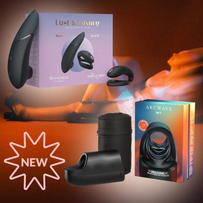 Новинки від Womanizer та Arcwave вже у NO TABOO