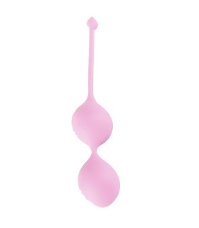 Вагинальные шарики Femintimate Kegel Balls розовые, 19.9 х 3.5 см - No Taboo
