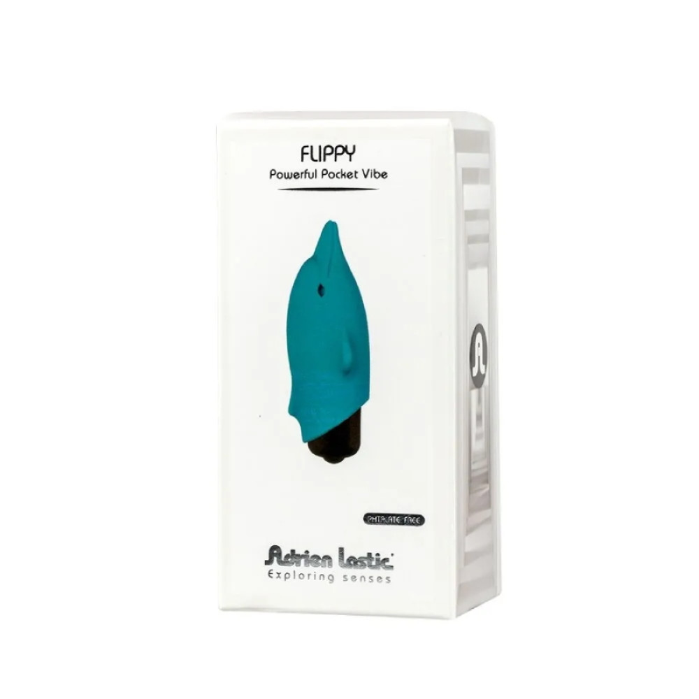 Минивибратор Adrien Lastic Dolphin голубой, 7.5 х 2.5 см фото №2 — секс игрушки: Украина, NO TABOO