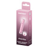 Вакуумный стимулятор Satisfyer First Kiss для клитора, розовый, 12.5 х 2.5 см фото №2 — секс игрушки: Украина, NO TABOO