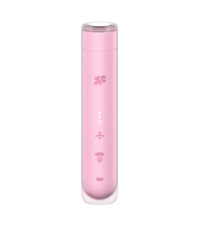 Вакуумный стимулятор Satisfyer First Kiss для клитора, розовый, 12.5 х 2.5 см - No Taboo