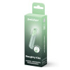 Вакуумный стимулятор Satisfyer Naughty Kiss для клитора, зеленый, 12 х 2.7 см фото №2 — секс игрушки: Украина, NO TABOO