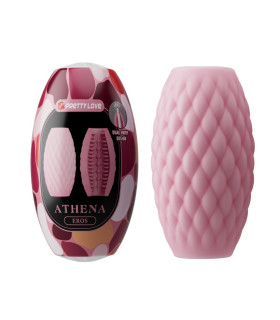 Мастурбатор яйцо Pretty Love Athena Eros розовый, 7.6 х 4.2 см - No Taboo