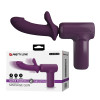 Вибратор-пистолет Pretty Love Massage Gun с фрикциями, фиолетовый, 13.6 х 3.9 см фото №1 — секс игрушки: Украина, NO TABOO
