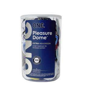 Презервативы One Pleasure Dome латексные, 100 шт - No Taboo