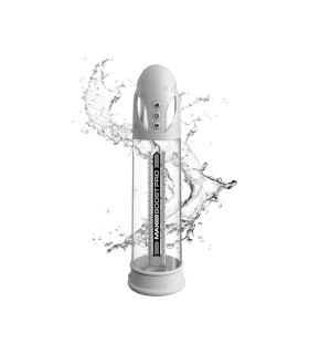 Вакуумная помпа Pipedream Pump Worx автоматическая с функцией всасывания, прозрачная, 30.6 х 8.1 см - No Taboo