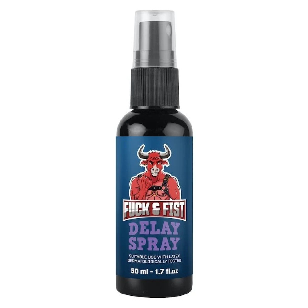 Спрей-пролонгатор Fuck & Fist Delay Spray для мужчин, 50 мл, фото №0 — секс шоп Украина, NO TABOO