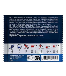 Лубрикант порошковий Fuck & Fist FF Powder для приготування гелю, сашет 6 г - No Taboo