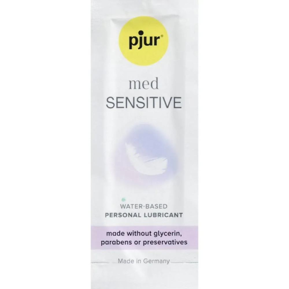 Лубрикант Pjur Med SENSITIVE на водной основе, саше 2 мл, фото №0 — секс шоп Украина, NO TABOO