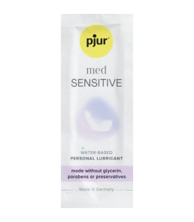 Лубрикант Pjur Med SENSITIVE на водній основі, сашет, 2 мл - No Taboo