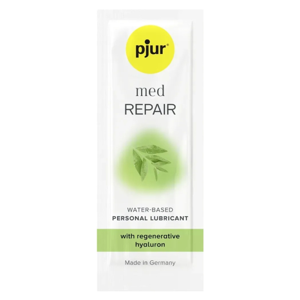 Лубрикант Pjur Med REPAIR на водной основе, саше 2 мл, фото №0 — секс шоп Украина, NO TABOO
