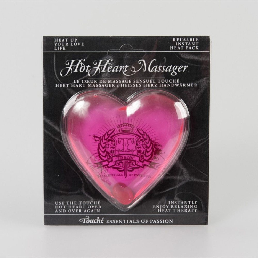 Горячее сердце для массажа Hot Heart Massager, розовое, 144 г, фото №2 — секс шоп Украина, NO TABOO