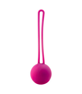 Вагинальный шарик Dreamtoys Kegel Ball, розовый, 12 х 3.5 см - No Taboo