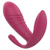 Вибратор тройной Dreamtoys Triple Pleasure Vibe для точки G, клитора и ануса, розовый, 11.8 х 3.8 см фото №3 — секс игрушки: Украина, NO TABOO
