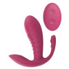 Вибратор тройной Dreamtoys Triple Pleasure Vibe для точки G, клитора и ануса, розовый, 11.8 х 3.8 см фото №1 — секс игрушки: Украина, NO TABOO
