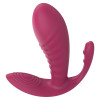 Вибратор тройной Dreamtoys Triple Pleasure Vibe для точки G, клитора и ануса, розовый, 11.8 х 3.8 см фото №5 — секс игрушки: Украина, NO TABOO