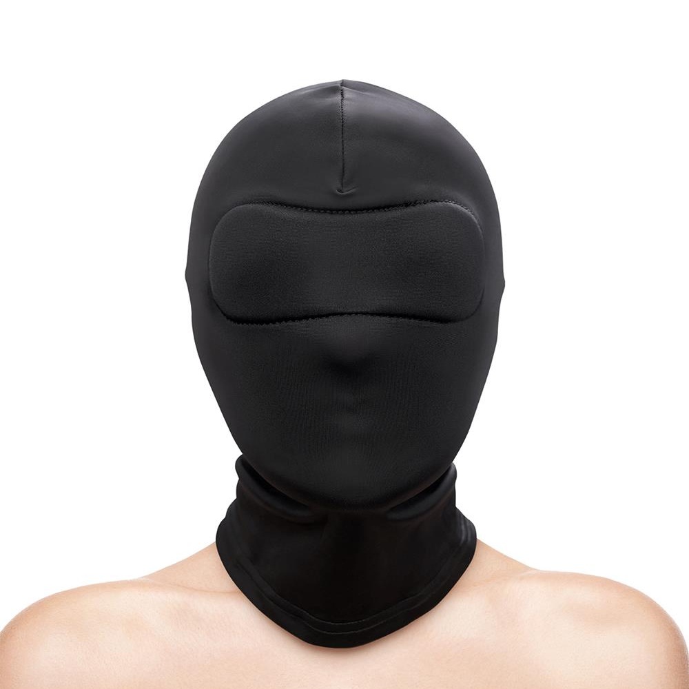 Маска на всю голову NS Novelties Fetish & Fashion's Closed Hood, черная, One Size, фото №0 — секс шоп Украина, NO TABOO