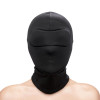 Маска на всю голову NS Novelties Fetish & Fashion's Closed Hood, черная, One Size, фото №1 — секс шоп Украина, NO TABOO