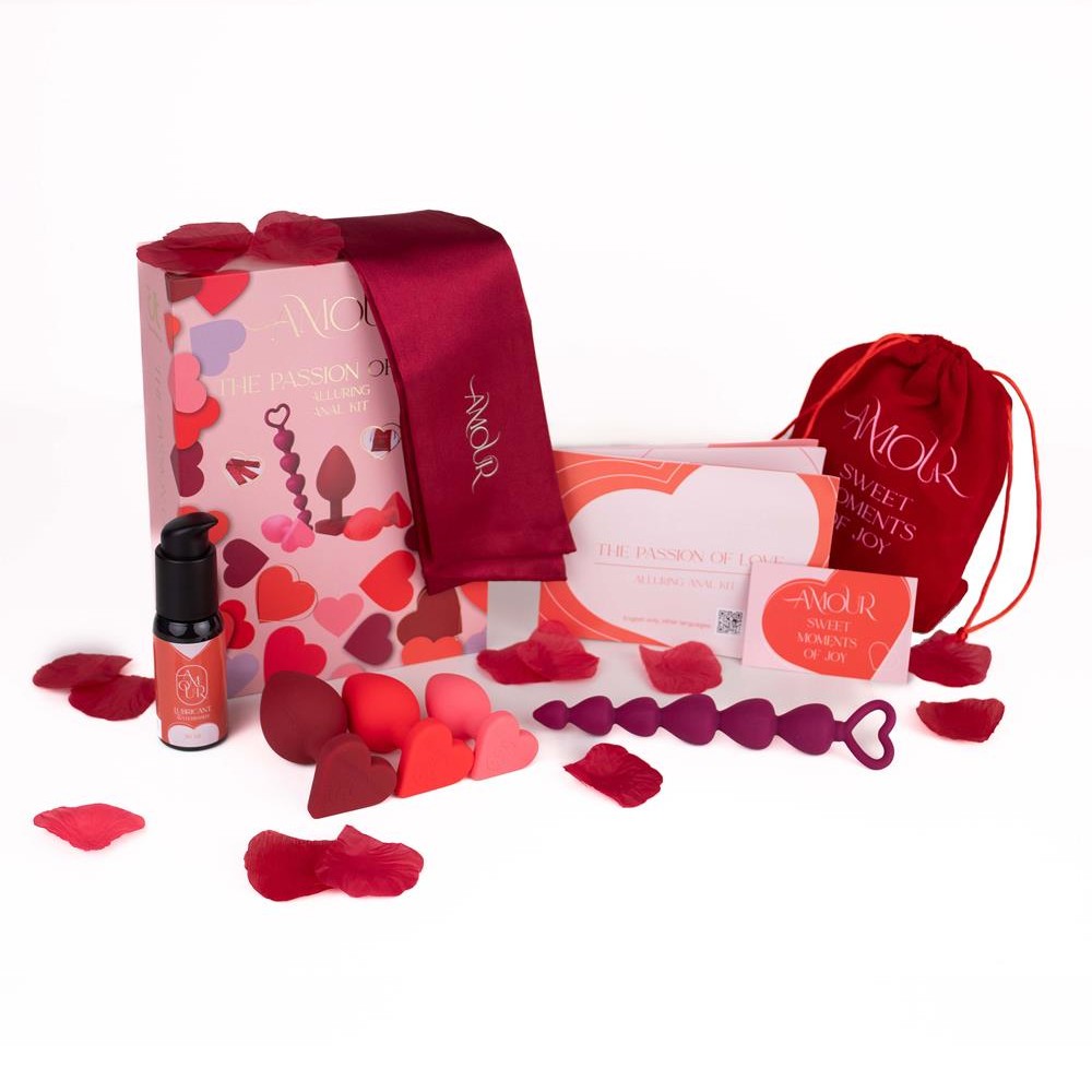 Подарочный набор Dreamtoys Amour Anal Kit, 7 предметов фото №2 — секс игрушки: Украина, NO TABOO