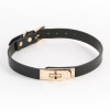 Ошейник-чокер NS Novelties Fetish & Fashion's Sadie Collar, черный, фото №1 — секс шоп Украина, NO TABOO