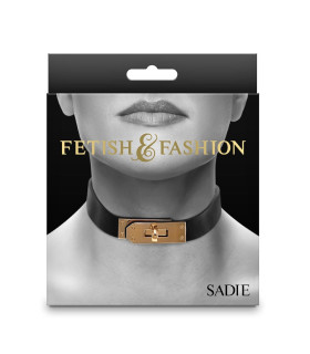 Ошейник-чокер NS Novelties Fetish & Fashion's Sadie Collar, черный - No Taboo