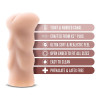 Мастурбатор-анус Blush Cassie реалистичный, бежевый, 11.5 х 3.6 см фото №5 — секс игрушки: Украина, NO TABOO