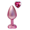 Анальная пробка Dreamtoys Gleaming Love Pearl S, розовая, 7.1 х 2.7 см фото №3 — секс игрушки: Украина, NO TABOO
