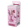 Анальная пробка Dreamtoys Gleaming Love Pearl S, розовая, 7.1 х 2.7 см фото №2 — секс игрушки: Украина, NO TABOO