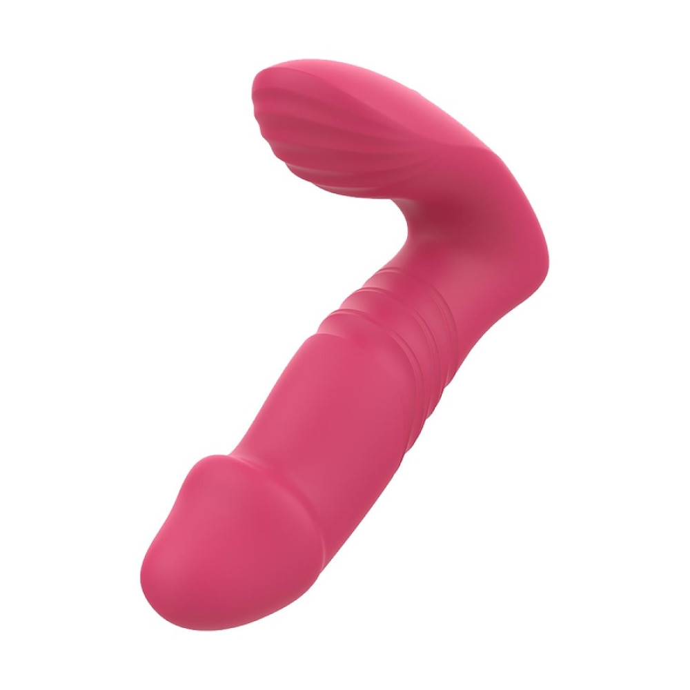 Вибратор универсальный для точки G или P Dreamtoys Up And Down Vibe с пультом, розовый, 14 х 3.8 см фото №3 — секс игрушки: Украина, NO TABOO