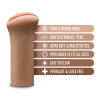 Мастурбатор-вагина Blush Molly реалистичный, бежевый, 13 х 3.5 см фото №5 — секс игрушки: Украина, NO TABOO