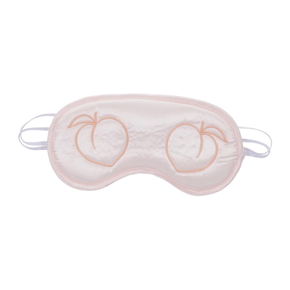 Маска на глаза Sex & Mischief Peaches 'n CreaMe, белая, One Size, фото №0 — секс шоп Украина, NO TABOO