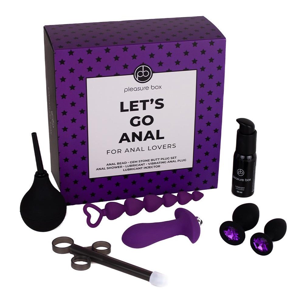 Подарочный набор Dreamtoys Let'S Go Anal - For Anal Lovers, 7 предметов фото №0 — секс игрушки: Украина, NO TABOO